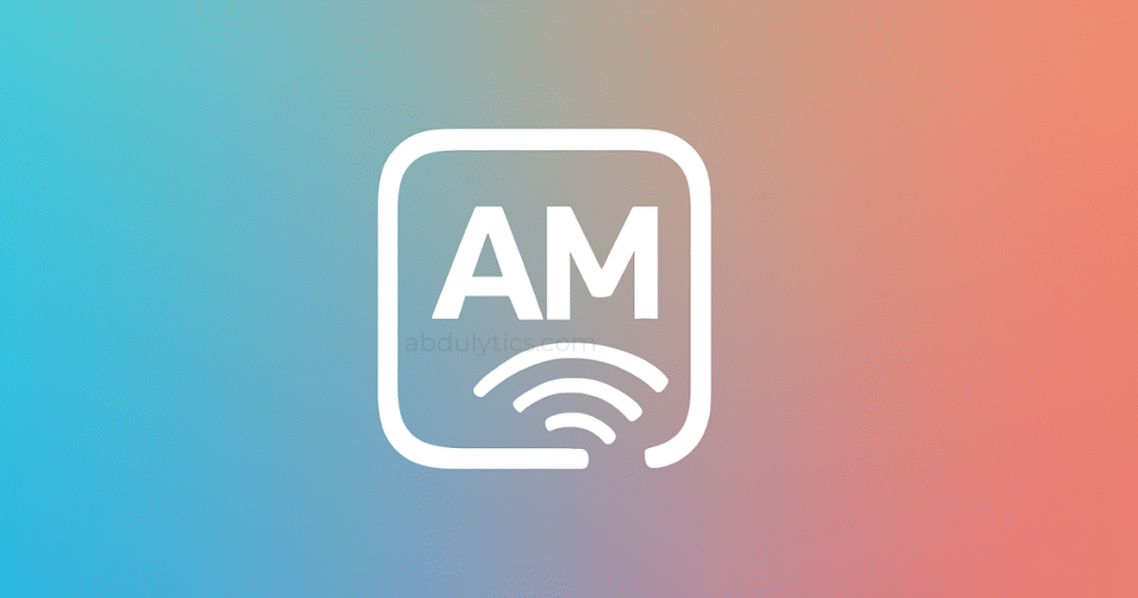 Logo AM Alight Motion PNG